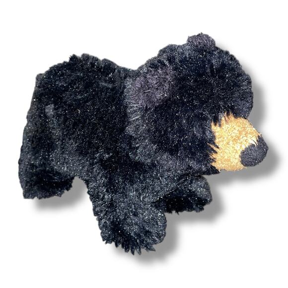 Douglas Charcoal Black Bear Cub Plush Stuffed Animal Toy 10" Nursery Shower Gift - Picture 4 of 13